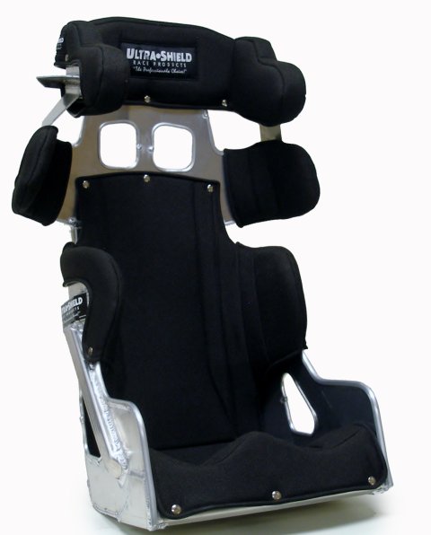 Seat - FC2 - 16 in Wide - 20 Degree Layback - Black Cover Included - Aluminum - Natural - Kit