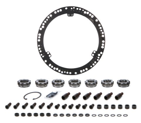 Clutch Kit Components - Flywheel Mount / Hub Splines / Spacers / Hardware - Steel - UniClutch 8 in Clutches - Kit thumbnail 1