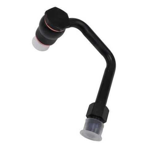 Power Steering Pressure Tube - TiteFit - Vintage Air Power Steering Pump - Steel - Black Zinc Plated - Each