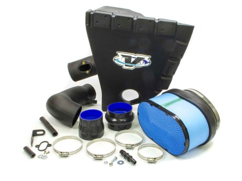 Air Induction System - Closed Box - Maintenance Free Filter - Plastic - Black - 3.6 L - GM V6 - Chevy Camaro 2010-11 - Kit