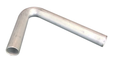 Aluminum Tubing Bend - 45 Degree - 1 in Diameter - 1 in Radius - 0.065 in Thickness - Aluminum - Natural - Each