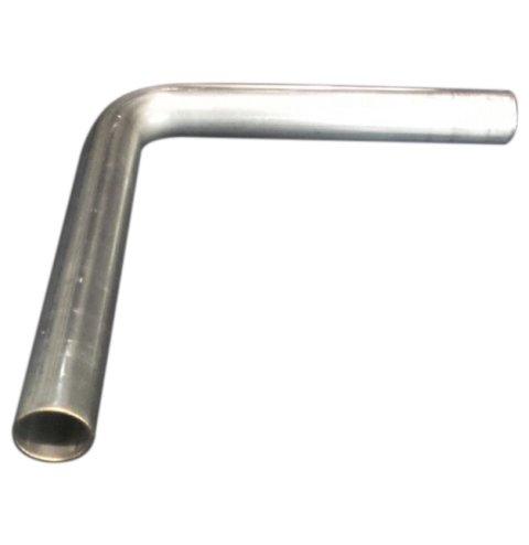 Exhaust Bend - 90 Degree - 1.5 in Diameter - 1.5 in Radius - 16 Gauge - Stainless - Natural - Each