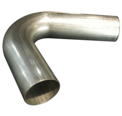 Exhaust Bend - 45 Degree - 2 in Diameter - 2 in Radius - 16 Gauge - Stainless - Natural - Each