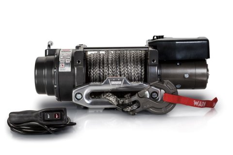 Winch - 16.5ti-S - 16500 lb Capacity - Hawse Fairlead - 12 ft Remote - 3/8 in x 80 ft Synthetic Rope - 12V - Kit thumbnail 1