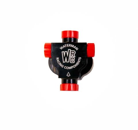Fuel Pump - 300 Ultra Light - Hex Driven - 0.300 Gear Set - In-Line - Reverse Rotation - 8 AN Female Inlet - 8 AN Female Outlet - Aluminum - Black Anodized - Gas / Methanol / E85 - Each thumbnail 1