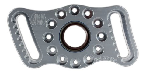 Panhard Bar Bracket - Pinion Mount - Bolt-On - Double Adjustable - Aluminum - Clear Anodized - Quick Change - Kit thumbnail 1
