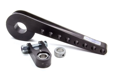 Steering Column Bracket - 1-1/2 in Diameter Tube - Clamp / Bolt-On - 9-1/2 in Length - Aluminum - Black Anodized - Each thumbnail 2