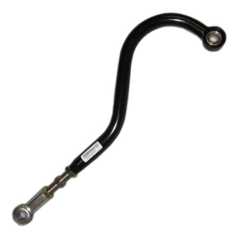 Panhard Bar - J-Style - Adjustable - 18 to 20 in Long - Spherical Rod Ends - Steel - Black Powder Coat - Universal - Each