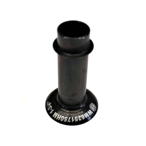 Rod End Bushing - 5/8 to 1/2 in Bore - 1-3/4 in Long - High Misalignment - Steel - Black Oxide - Each