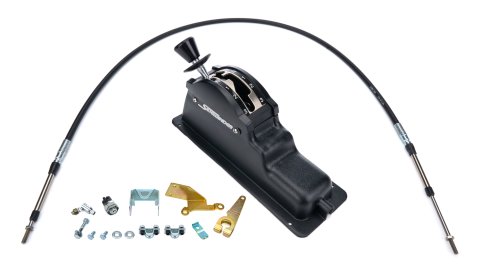 Shifter - Lockout Sidewinder - Automatic - Floor Mount - Reverse Pattern - Reverse Guard - 5 ft Cable - Hardware Included - C6 - Kit thumbnail 1