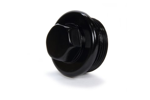Inspection Plug - 1-5/8-12 in Thread - 1 in Hex Head - O-Ring Seal - Aluminum - Black Anodized - Winters 10 in Center and Side Bells - Each thumbnail 2