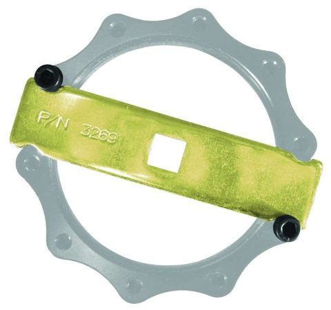 Spindle Nut Wrench Plate - 3/8 in Square Drive to 2-7/8 in Spindle Nut - Steel - Cadmium - Each thumbnail 2