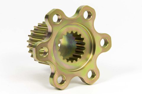 Crankshaft Coupler - Standard - 18 Spline - HTD Pulley - Steel - Chevy V8 - Each thumbnail 1