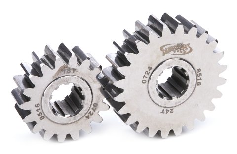 Quick Change Gear Set - 8500 Series - Set 16 - 10 Spline - 4.12 Ratios 5.49 / 3.09 - 4.86 Ratios 6.48 / 3.65 - Steel - Polished - Each thumbnail 2