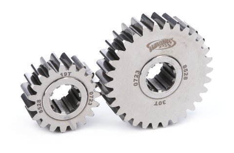 Quick Change Gear Set - 8500 Series - Set 28 - 10 Spline - 4.12 Ratios 6.51 / 2.61 - 4.86 Ratios 7.67 / 3.08 - Steel - Polished - Each