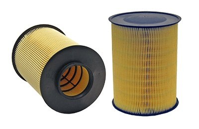 Air Filter Element - Round - 6.062 in Base Diameter - 6.181 in Top Diameter - 8.149 in Tall - Paper - White - Various Ford Applications 2007-22 - Each thumbnail 1
