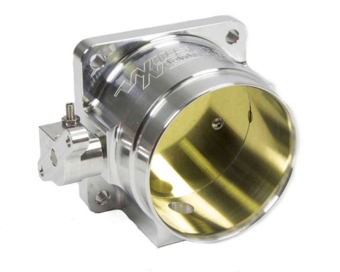 Throttle Body - 1170 CFM - Ford Style Flange - 90 mm Single Blade - Aluminum - Natural - Universal - Each thumbnail 1