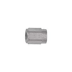 Fitting - Tube Nut - 3 AN - 3/16 in Tube - Steel - Nickel Plated - Set of 6