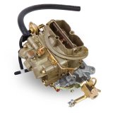 Carburetor - OE Muscle Car - Model 2300 - 2-Barrel - 350 CFM - Holley Flange - Remote Choke - Single Inlet - Gold Chromate - Six Pack Center Carb - Each thumbnail 2