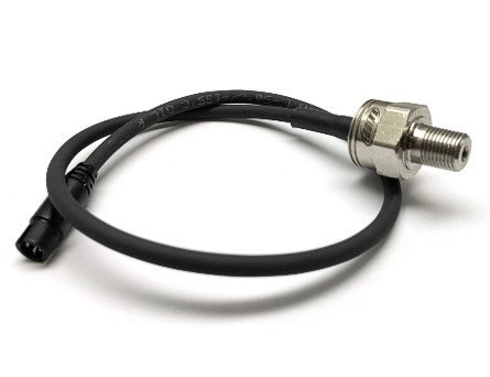 Pressure Sensor - 0-15 psi - 1/8 in NPT Male - 4 Pin Binder - AiM Dataloggers - Each
