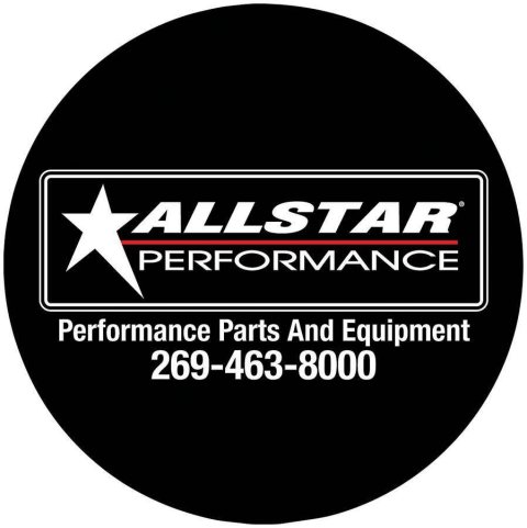 Coaster - Allstar Logo - Fiber - Black - Set of 10
