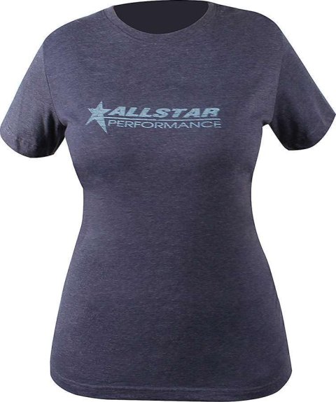 T-Shirt - Ladies Vintage - Allstar Logo - Navy Blue - Medium - Each