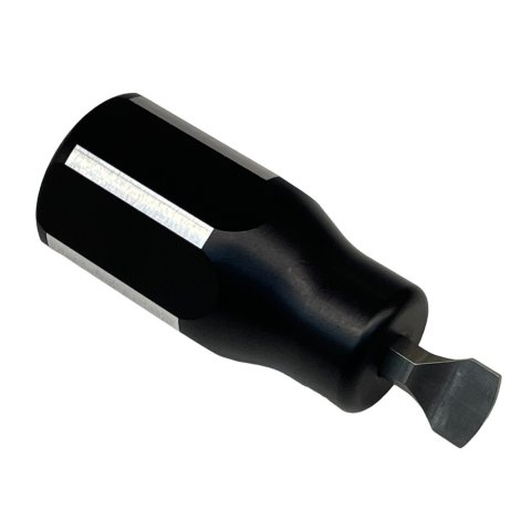 Wrench - Quick Release Fastener - Slot Head - Steel Shank - Aluminum - Black Anodized - Each thumbnail 2