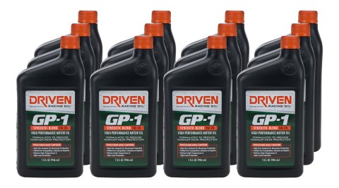 Motor Oil - GP-1 - 5W20 - Semi-Synthetic - 1 qt Bottle - Set of 12