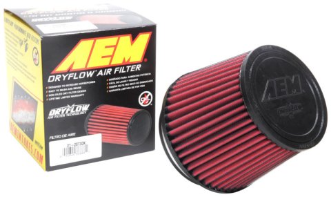 AEM 5 in x 5 in Dryflow Air Filter thumbnail 5