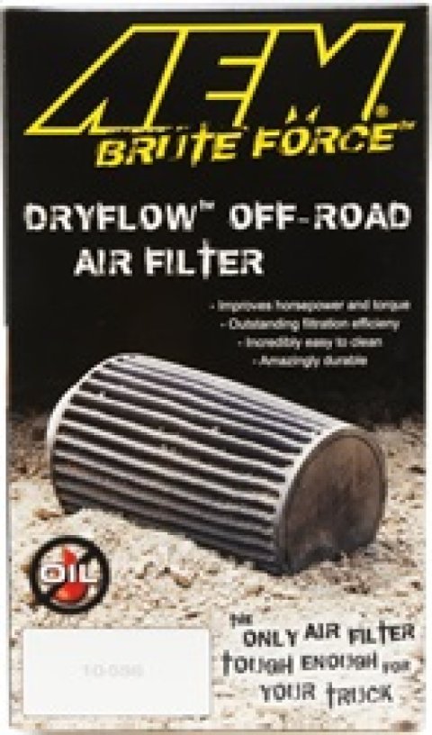 AEM 3.5 in x 9 in Dryflow Conical Air Filter thumbnail 7