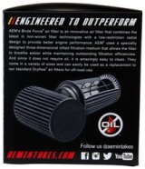 AEM Brute Force Dryflow Air Filter - Conical 6in Base OD / 5.125in Top OD / 5.25in Height thumbnail 7