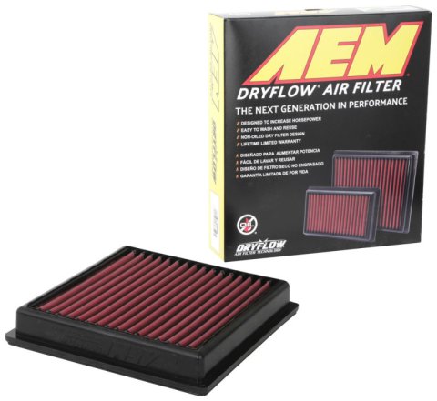 AEM 17-18 Subaru Impreza L4-2.0L F/I DryFlow Air Filter thumbnail 1