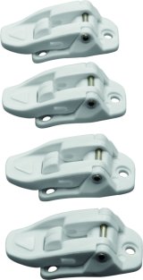Answer AR1 Boot Buckle White - Youth thumbnail 3