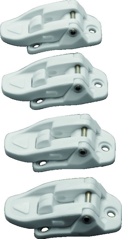 Answer AR1 Boot Buckle Kit - White thumbnail 2
