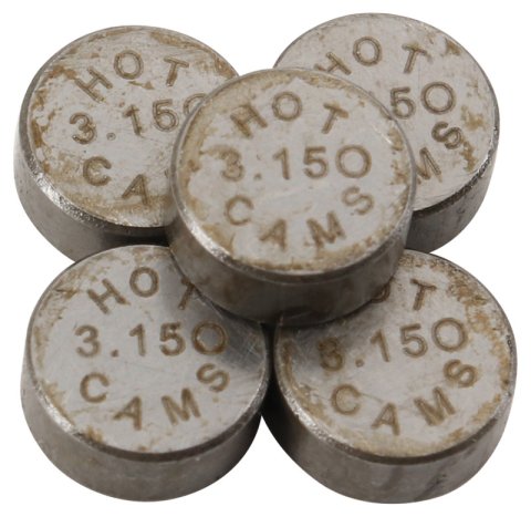 Hot Cams 07-16 CRF 150 R/2016 CRF 150 RB Big Wheel 3.150mm Shim Kit - 5 Pack