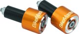 BikeMaster Anodized Aluminum Barend Pair - Gold thumbnail 1