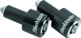 BikeMaster Anodized Aluminum Barend Pair - Black thumbnail 1