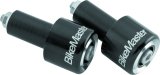 BikeMaster Anodized Aluminum Barend Pair - Black thumbnail 2