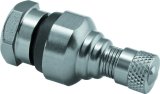 BikeMaster Valve Stem Aluminum 11.3mm Pair Titanium thumbnail 1