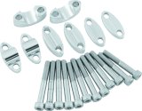 BikeMaster Aluminum Handlebar Risers 7/8in - Silver thumbnail 1