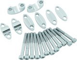 BikeMaster Aluminum Handlebar Risers 7/8in - Silver thumbnail 2