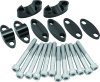 BikeMaster Aluminum Handlebar Risers 7/8in - Black thumbnail 3