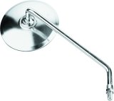 BikeMaster Round Mirror 10mm Left - Stainless thumbnail 3