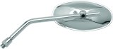 BikeMaster Adjustable Oval Mirror 10mm - Each -Chrome thumbnail 3