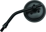 BikeMaster 3in Adjustable Round Mirror 10mm - Each - Black thumbnail 3