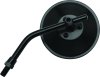 BikeMaster 4in Adjustable Round Mirror 10mm - Each - Black thumbnail 7