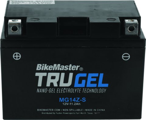 BikeMaster TruGel Battery - MG14Z-S thumbnail 2