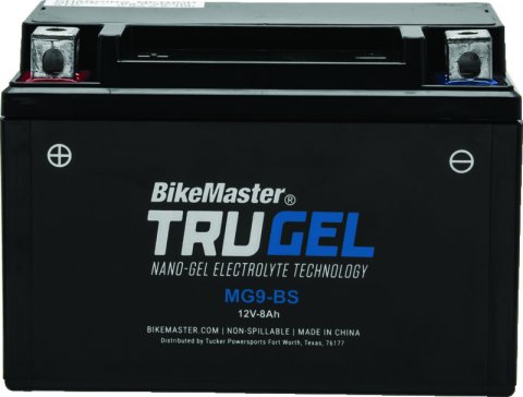BikeMaster TruGel Battery - MG9-BS thumbnail 3