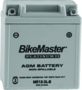 BikeMaster AGM Battery - MS12-3L-B thumbnail 1