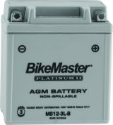 BikeMaster AGM Battery - MS12-3L-B thumbnail 2